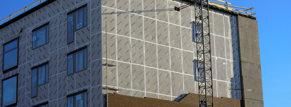 Capa de aislamiento térmico de un edificio